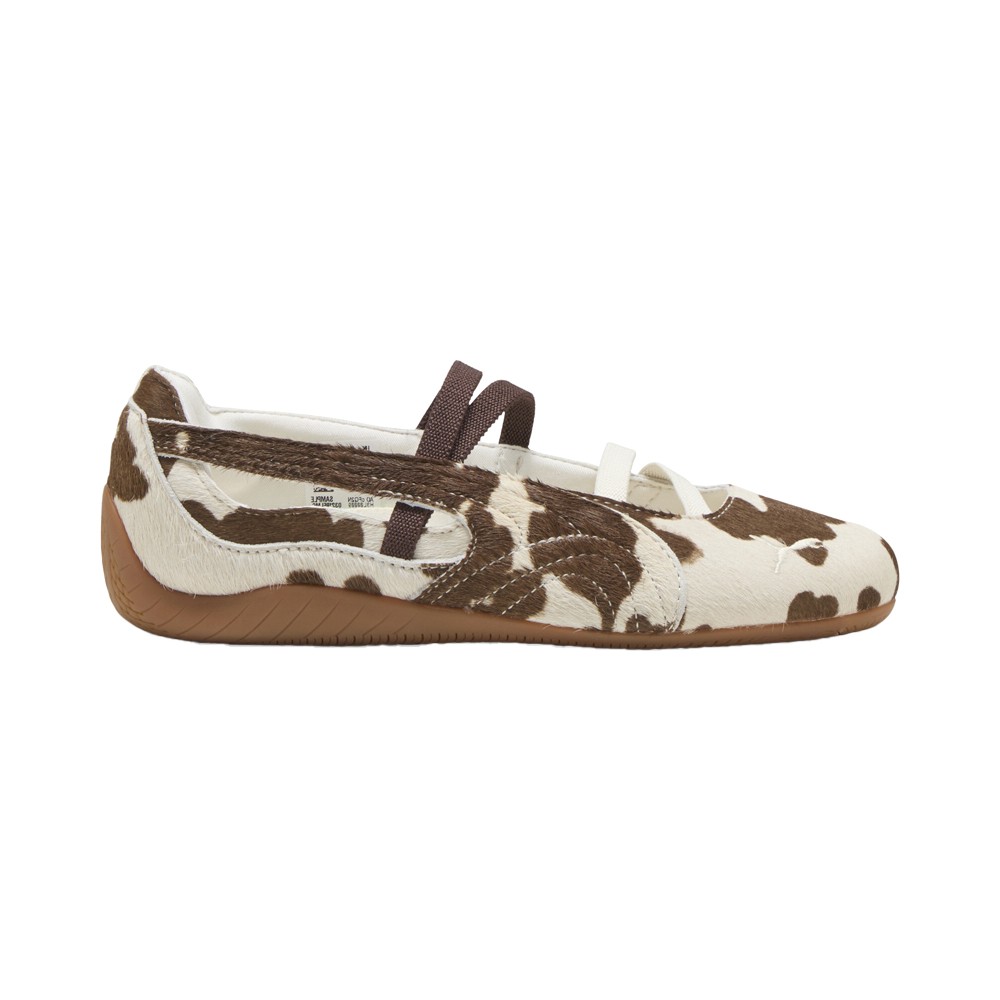 PUMA Speedcat Ballet Cow Slip On  Womens Brown Sneakers Casual Shoes 40778701