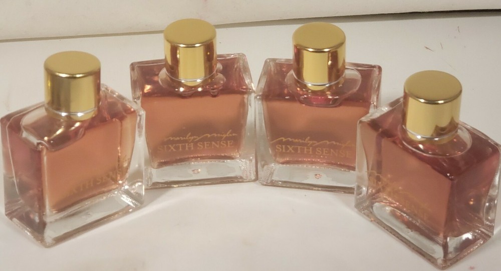 Marilyn Miglin Sixth Sense Eau De Parfum .4 oz X 4