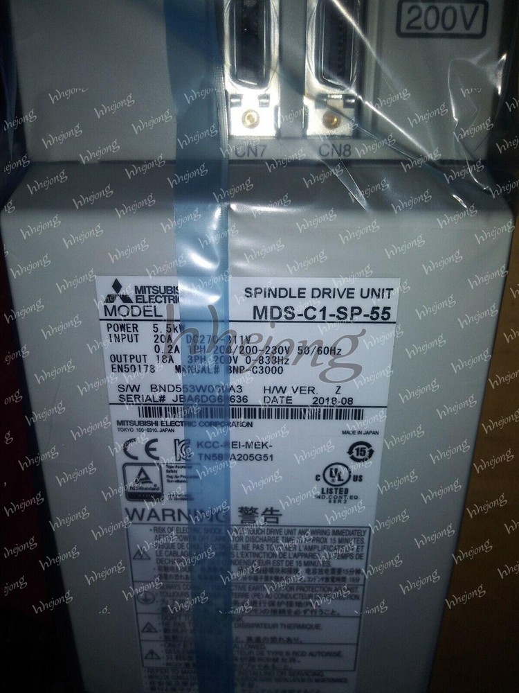 ONE Mitsubishi Servo Drive MDS-C1-SP-55 MDSC1SP55 NEW