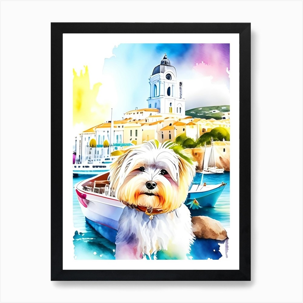 Malteseinmalta 1 Art Print Framed Wall Art Poster Canvas Print Picture