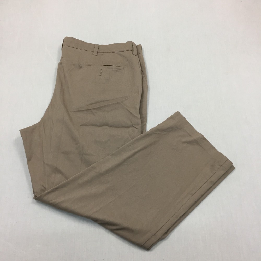 Dockers Chino Trousers Cotton Pants Straight Fit Mens Size 42W 30L Beige