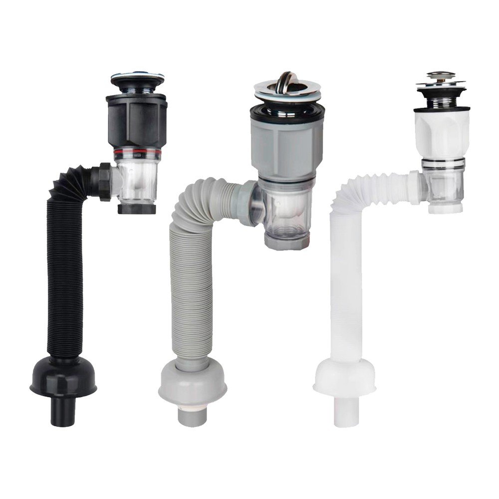 Telescoping Flexible Sink Drain Pipe For Sink , Anti-Odor Drain Outlet Hose
