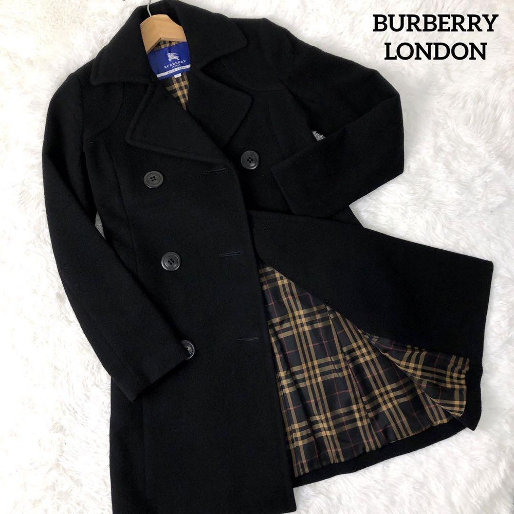 Burberry London Nova Check Long Coat Woman from Japan