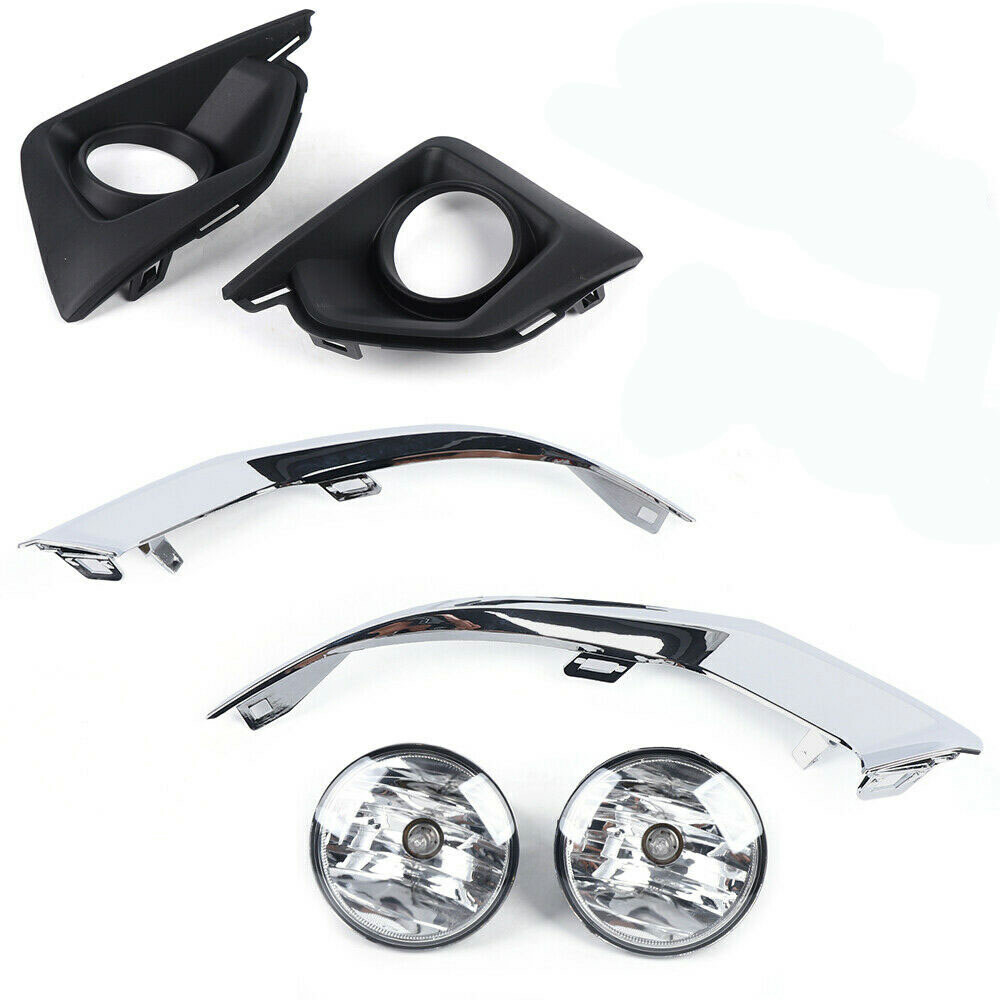 For Chevy Traverse 2018-2020 Fog Light Bumper Driving Lamps with Bulb