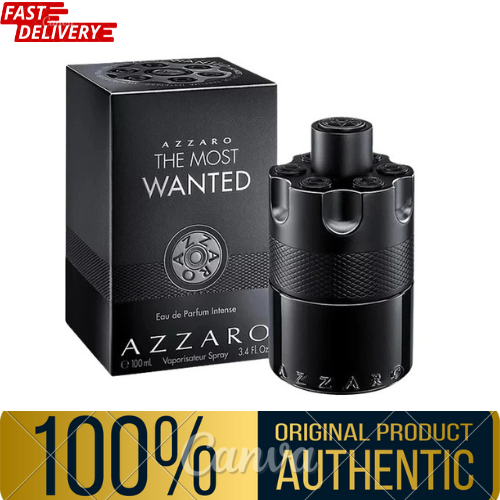 Azzaro The Most Wanted 3.4 oz Eau De Parfum Intense Spray Men’s Cologne