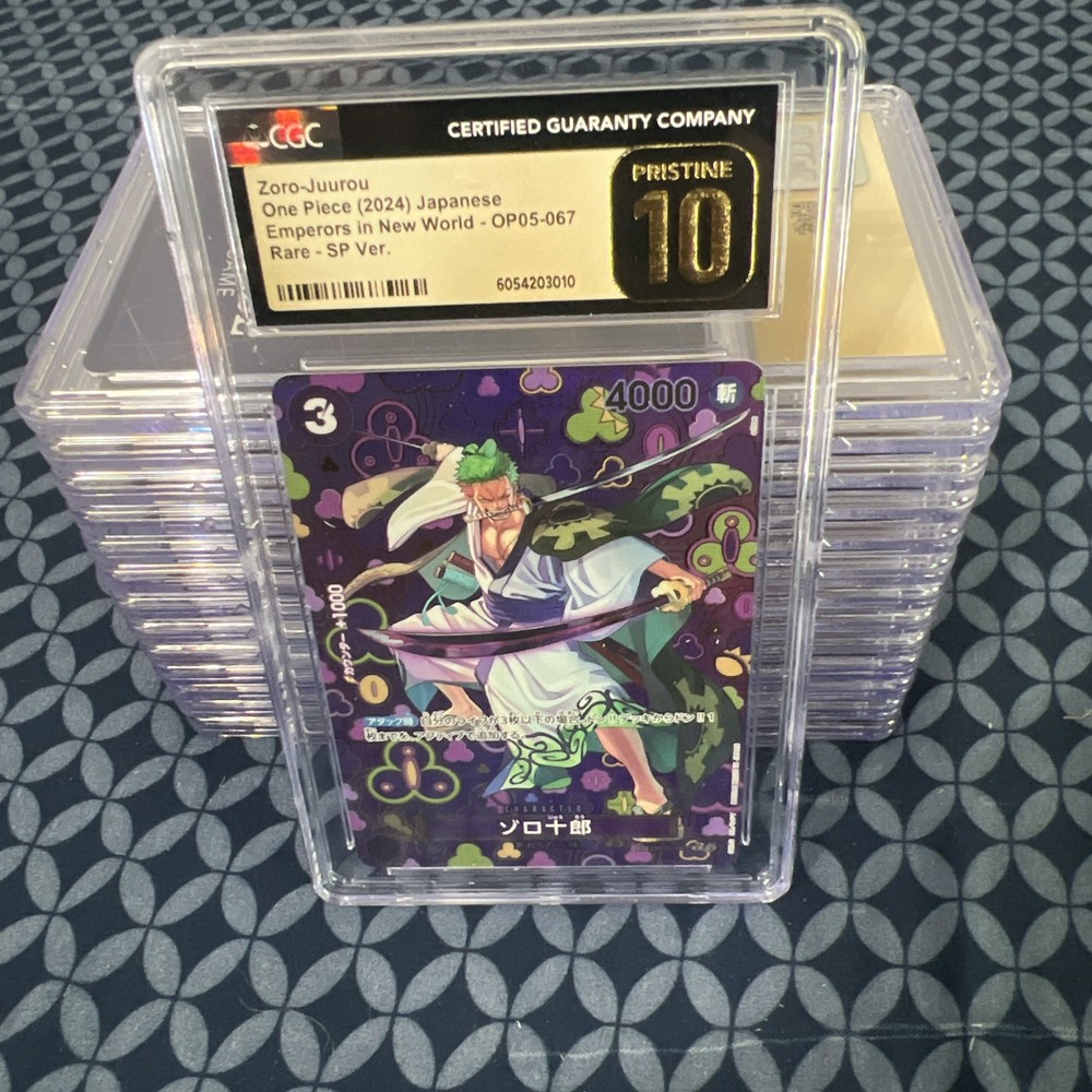 POP 1 PRESTINE 10 Zoro-Juurou OP05-067 Emperors in the New World OP09 Japanese