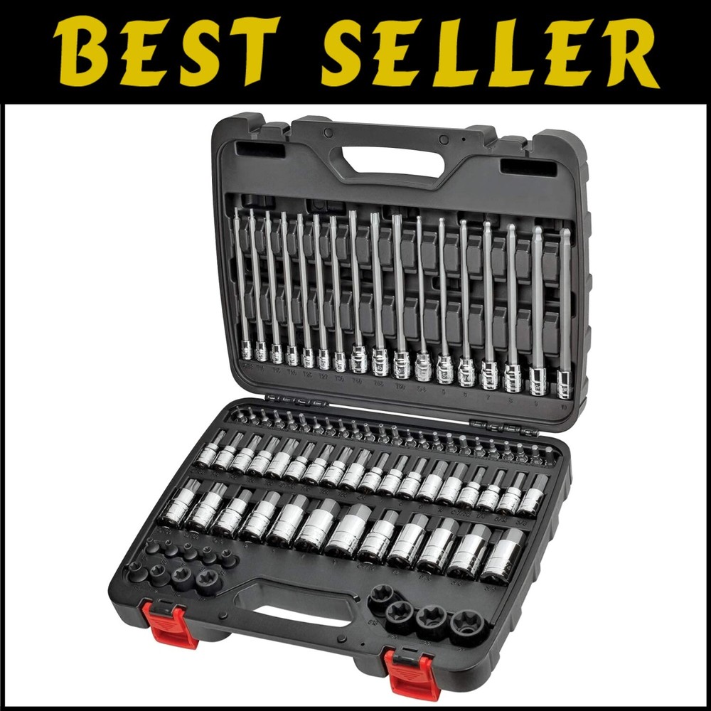 Premium 84-Piece Hex & Torx Set Made with S2 & CrV Steel - Corrosion Resistant