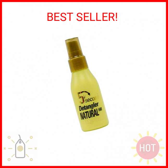 5 Second Detangler with Moroccan Argan Oil for Instant Moisture and Lightweight Shine