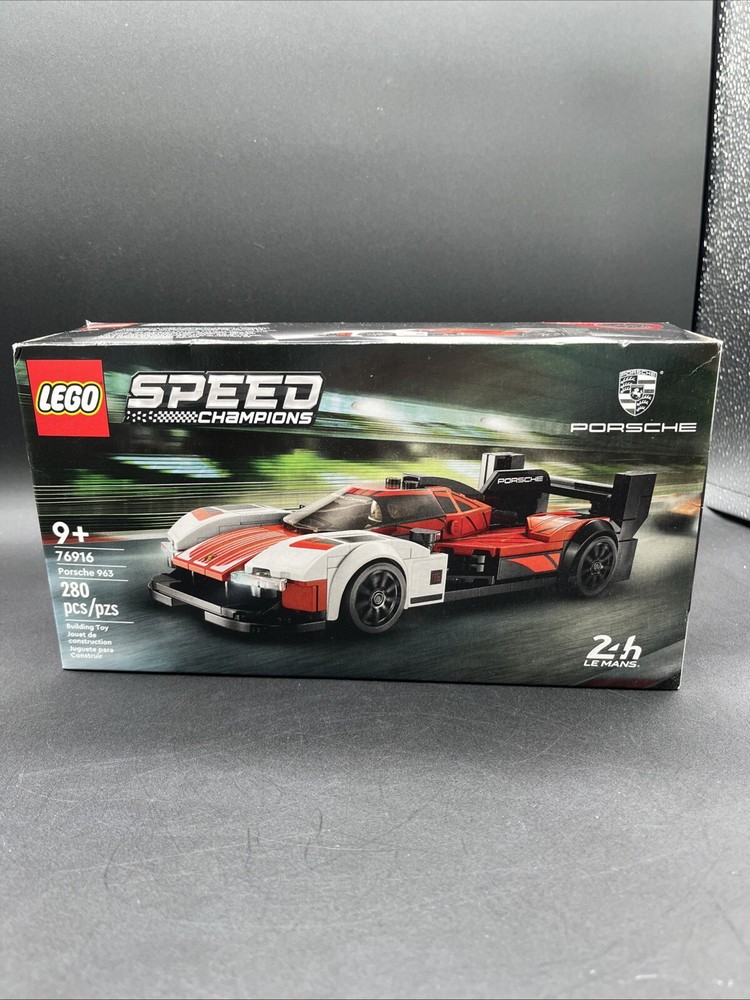 LEGO Speed Champions Porsche 963 Race Car Building Set 76916