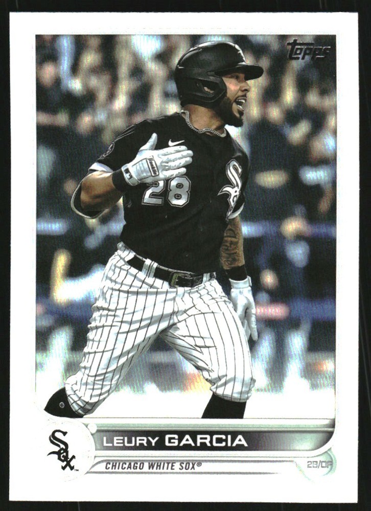 2022 Topps Rainbow Foil #348 Leury Garcia