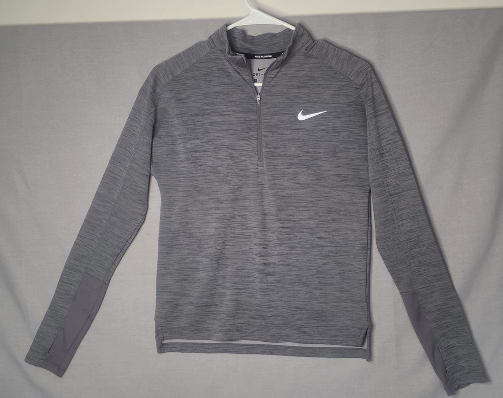 Nike Element Women's Running Top 1/2-Zip Size  XS Color Grey