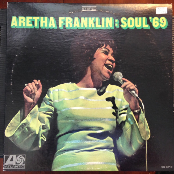 Aretha Franklin - Soul '69 - Used Vinyl Record - 26 - T16280A