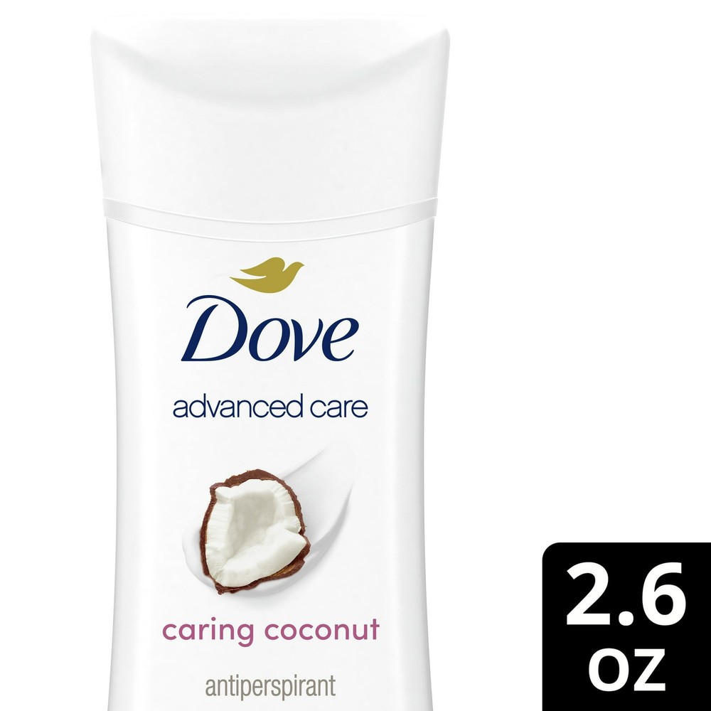 Dove Advanced Care Antiperspirant Deodorant Caring Coconut 2.6oz