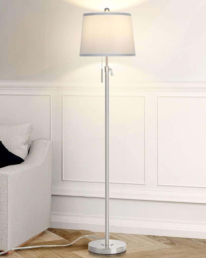 Adjustable Dimmable Modern Floor Lamp for Living Room with Height Control