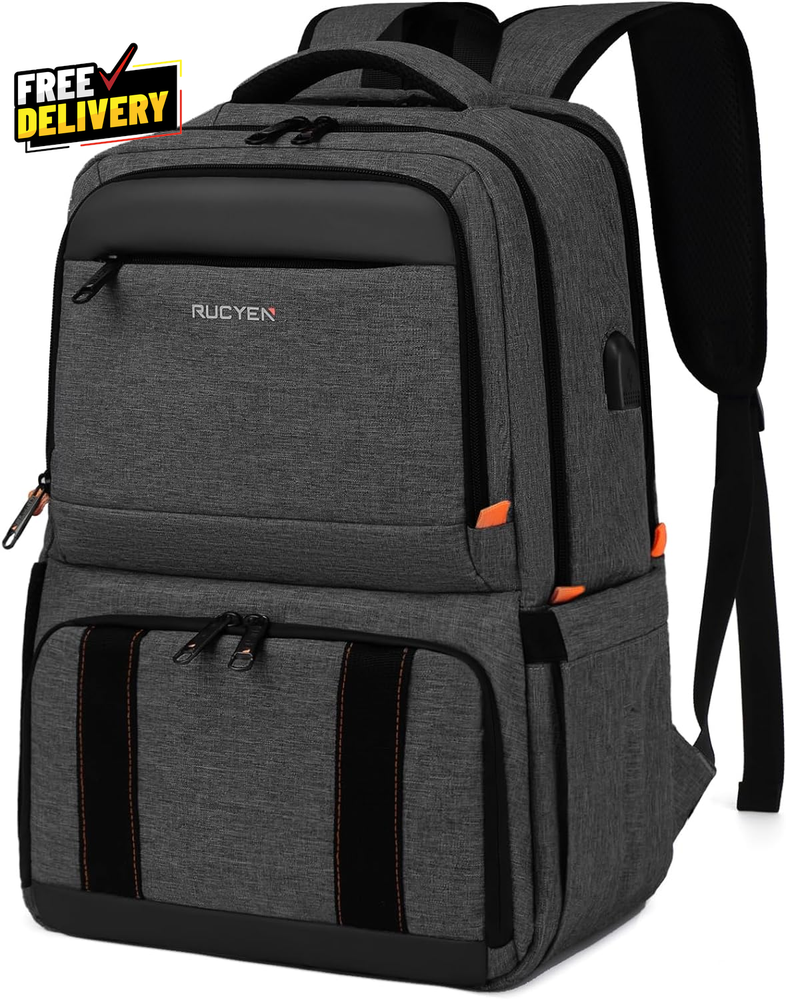 Insulated Lunch Backpack Cooler for Men Women Fits 15.6 Inch Laptop