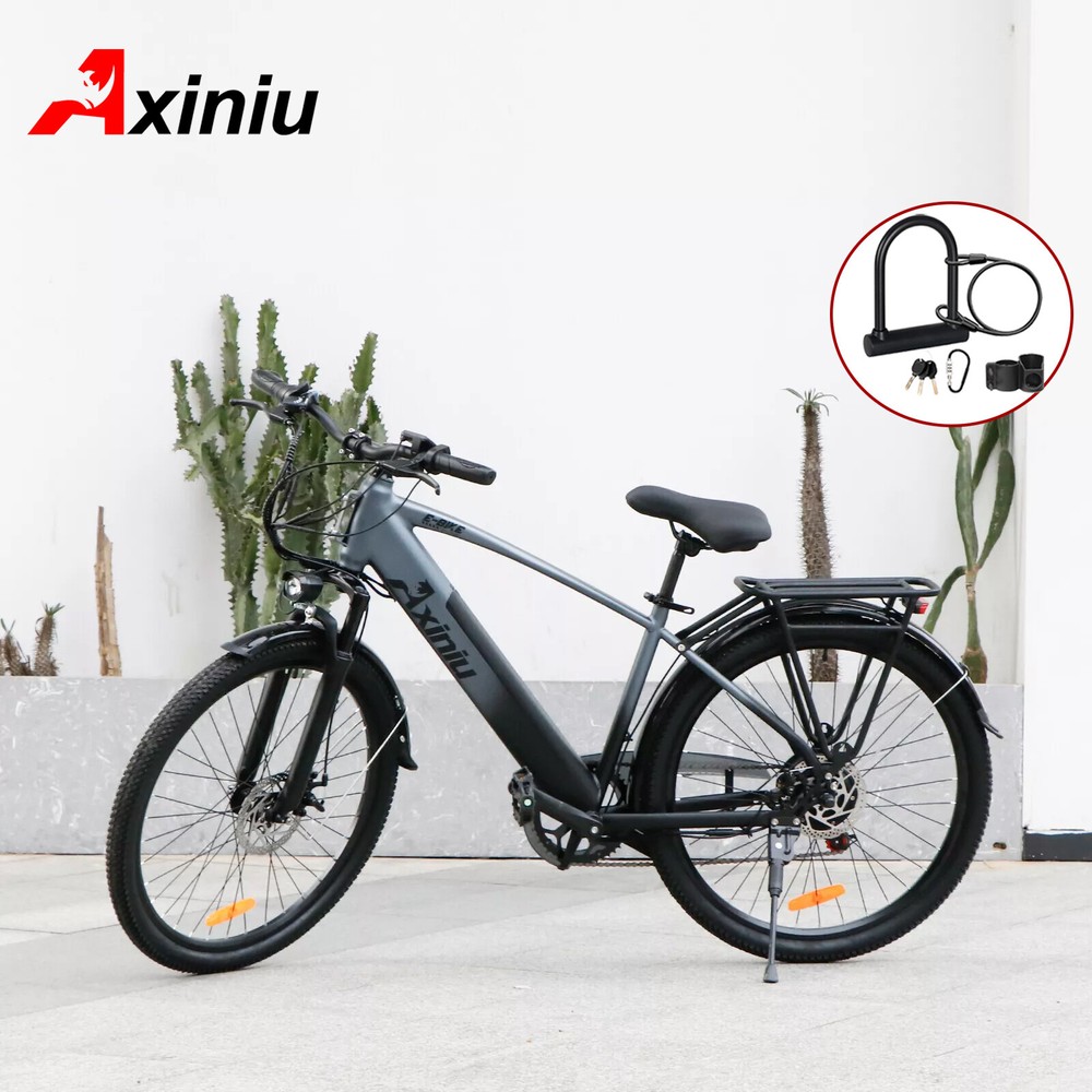 Axiniu 750W 26 Inch Electric Commuter Bike for Adults