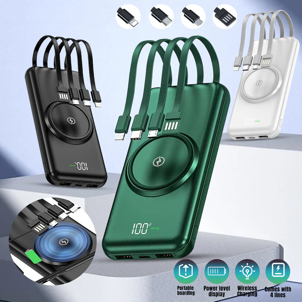 900000mAh Portatil USB Cargador Fast Universal Para Celulares Bateria De Celular