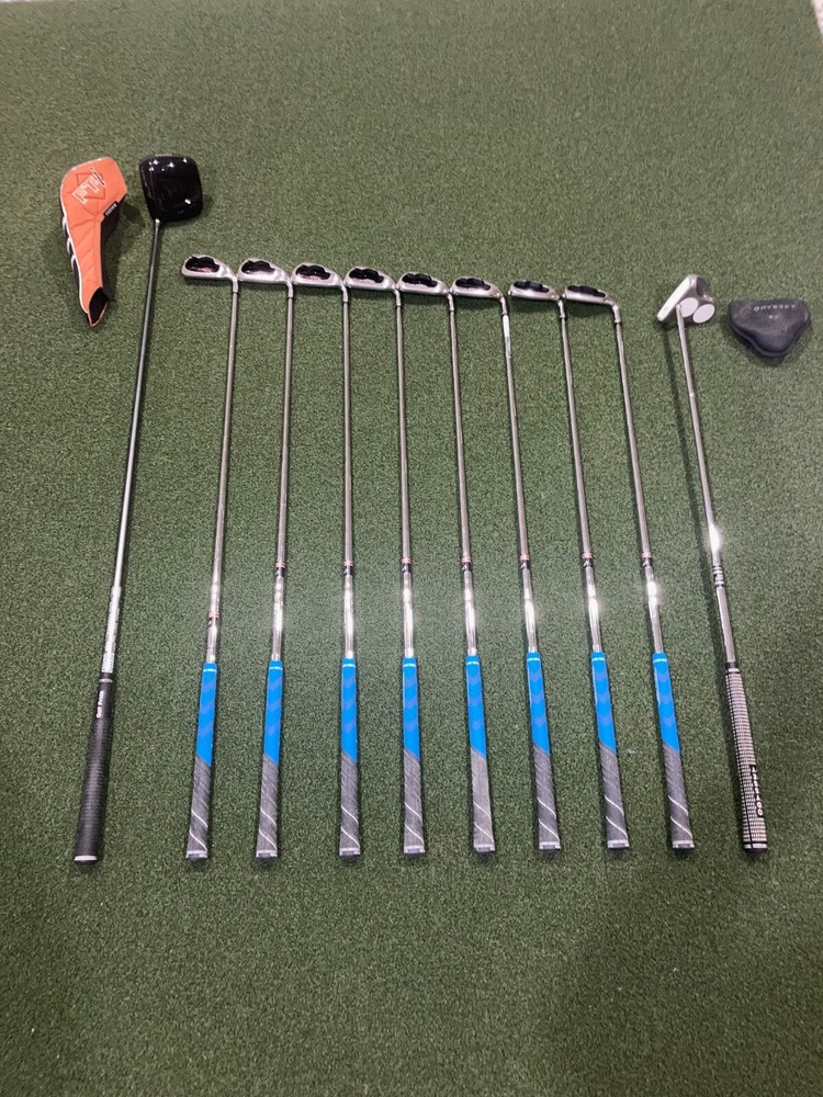 Callaway FT-i Driver Big Bertha 2006 Irons Odyssey White Hot Putter Golf Set