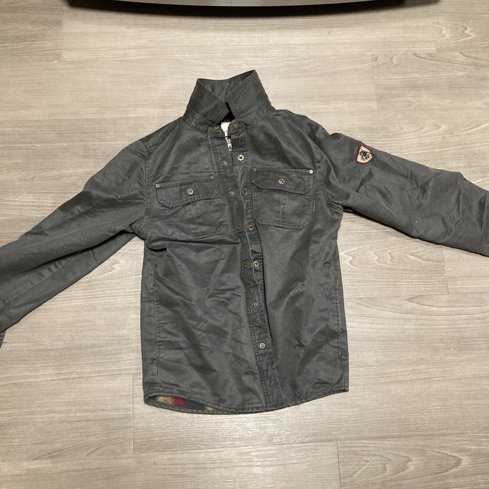 Legendary Whitetails Mens Journeyman Rugged Small Jacket Size Small Flannel Line