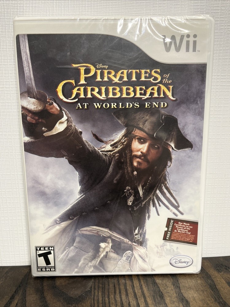 Disney Pirates of the Caribbean At World's End for Nintendo Wii Brand New Sealed