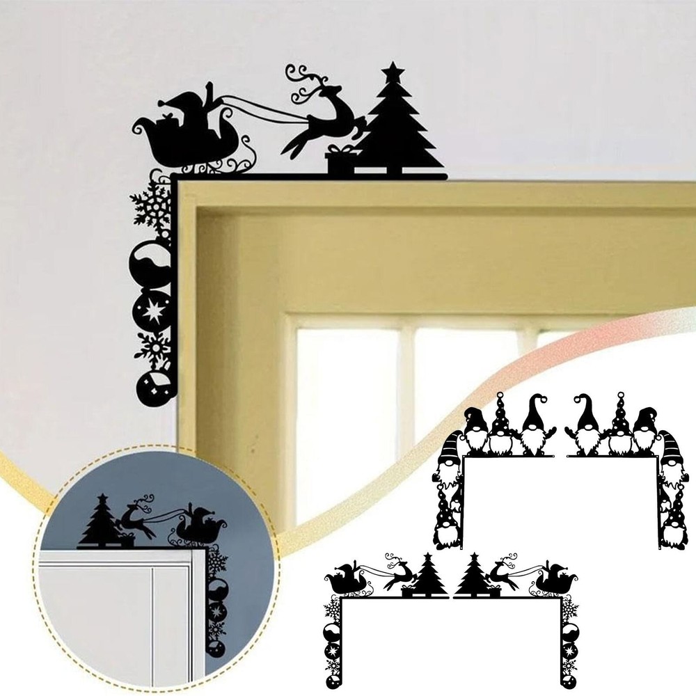 Gnomes Pendant Christmas Decorations Hanging Decorate Reindeer Sled Ornaments