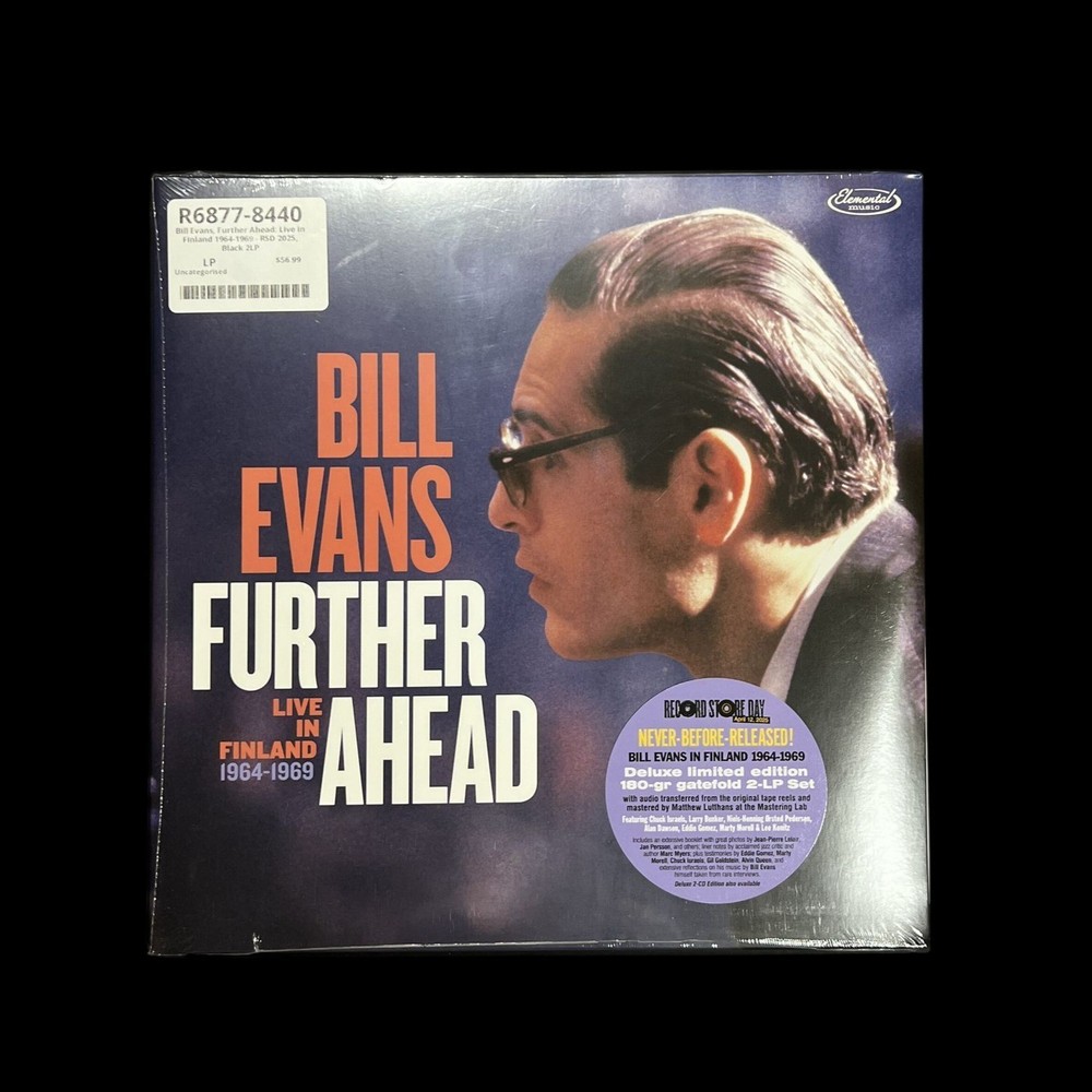 Bill Evans Further Ahead Live In Finland 1964–1969 2LP Sealed