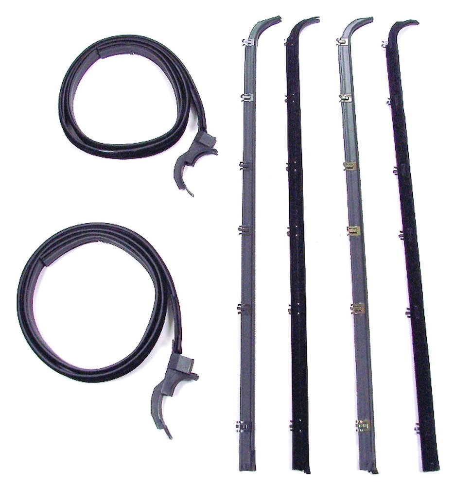 Precision WFK 2111 83 Beltline Molding and Glass Run Channel Kit Front Door Left
