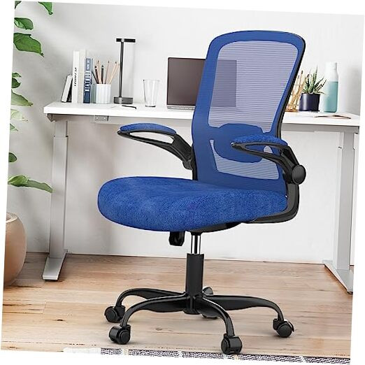 Office Chair, Ergonomic Desk Chair with Adjustable Lumbar Support, High Back