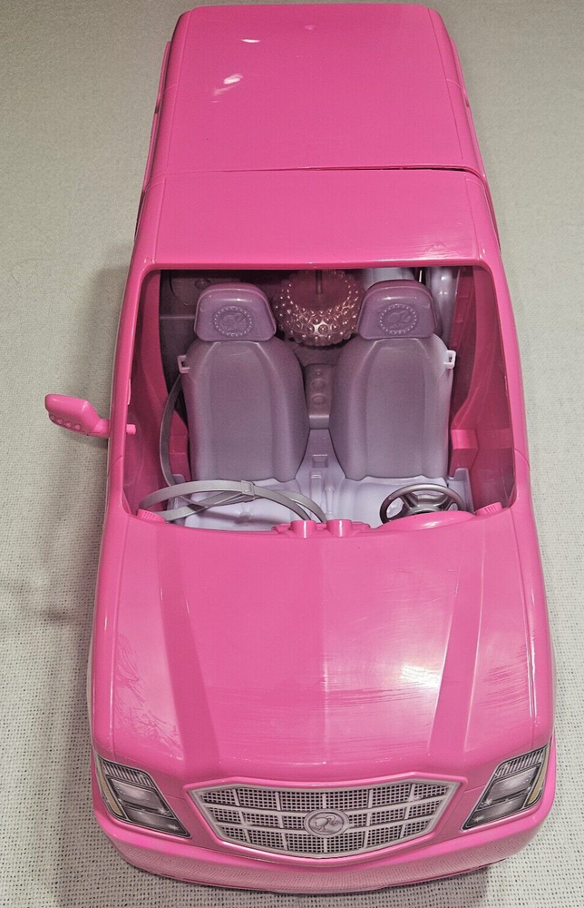 BARBIE 2010 Ultimate Expandable Limousine Pink Cadillac Escalade SUV