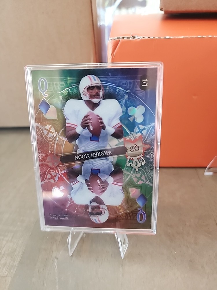 2023  Wildcard 5 Card Draw 1/1 Warren Moon