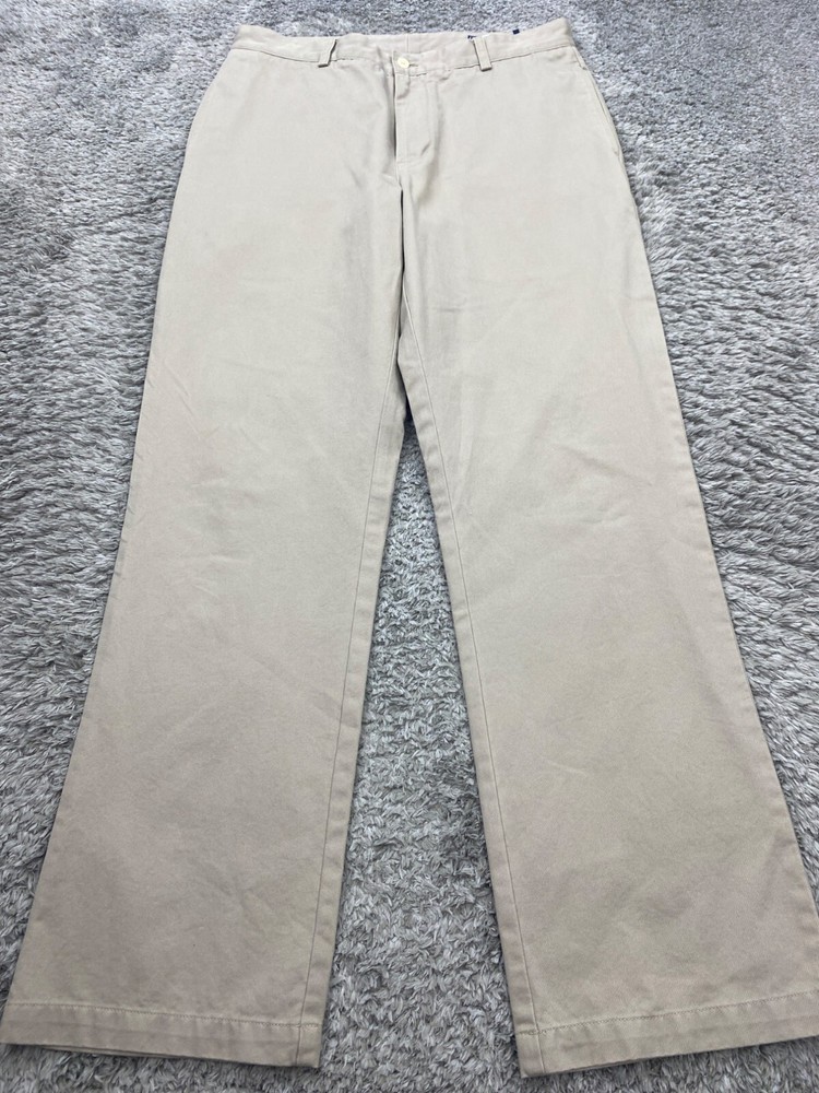 Vineyard Vines Pants Mens 34x32 Khaki Straight Leg Shep Ian Classic Golf Chino