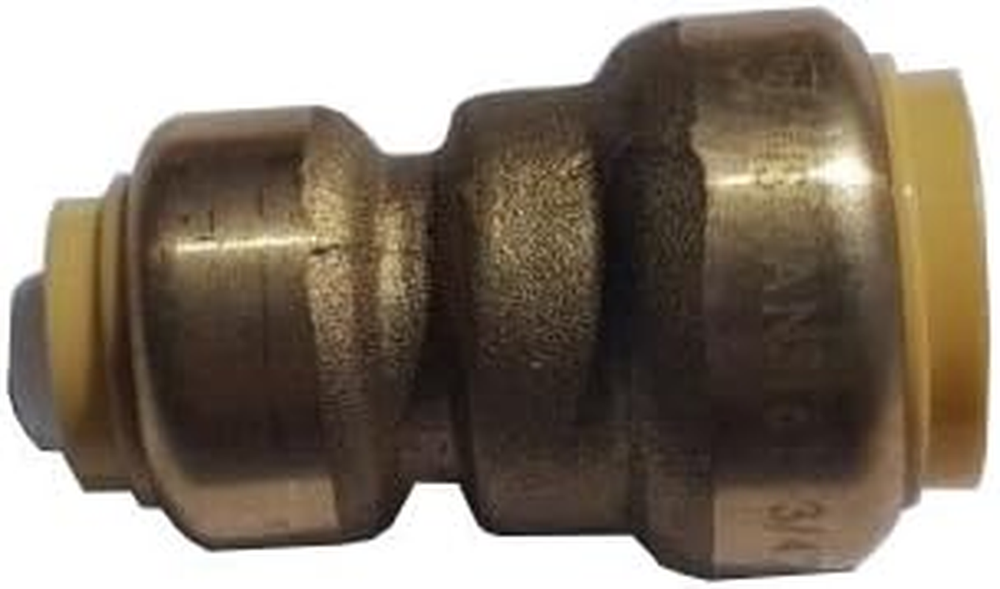 (Pack of 10) 3/4 Inch X 1/2 Inch  Push Fit Reducer Coupling