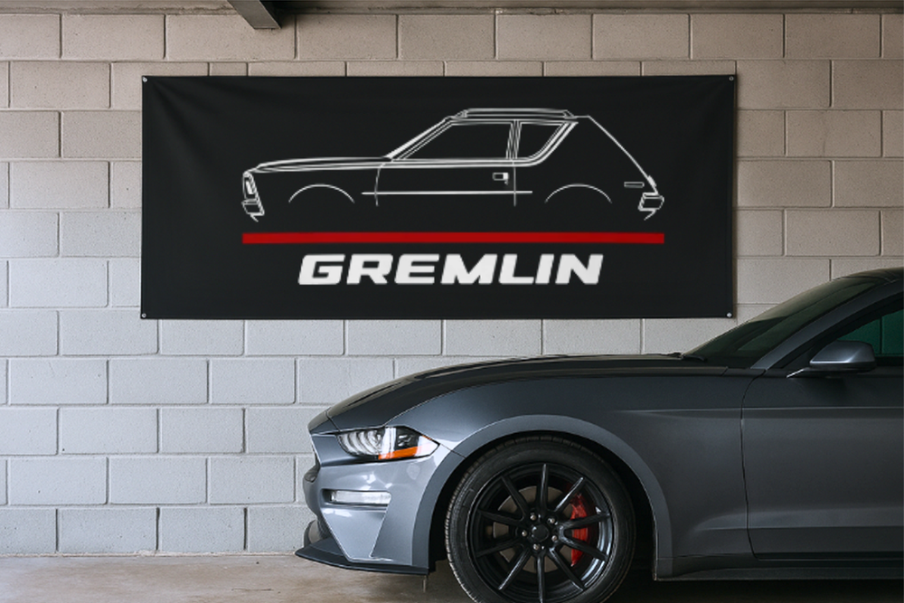 AMC Gremlin Garage Showroom Decoration Banner 60x180cm