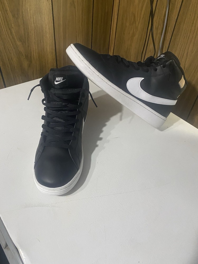 Size 13 - Nike Court Royale 2 Mid Black Onyx