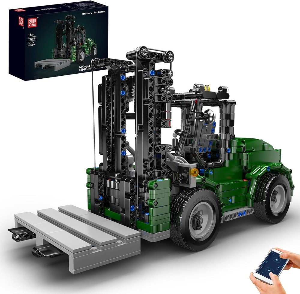 Mould King 20050 RC Technology Forklift - Forklift 1312 Clamping Blocks NEW Original Packaging
