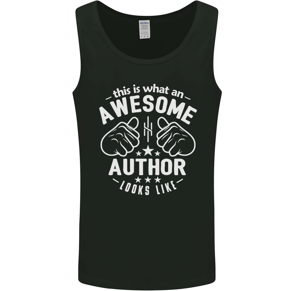 This Is What an Awesome Author Looks Like Mens Vest Tank Top