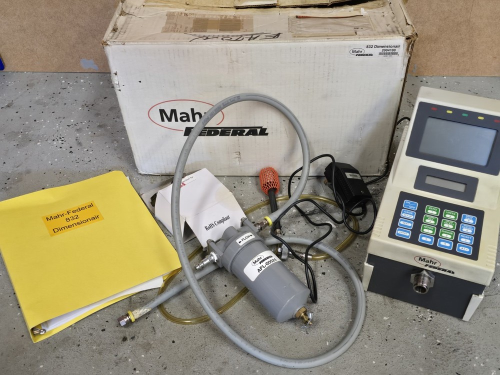 MAHR Dimensionair 2004100 832 FEDERAL Full set + Box & Extra Parts  AFL-00024