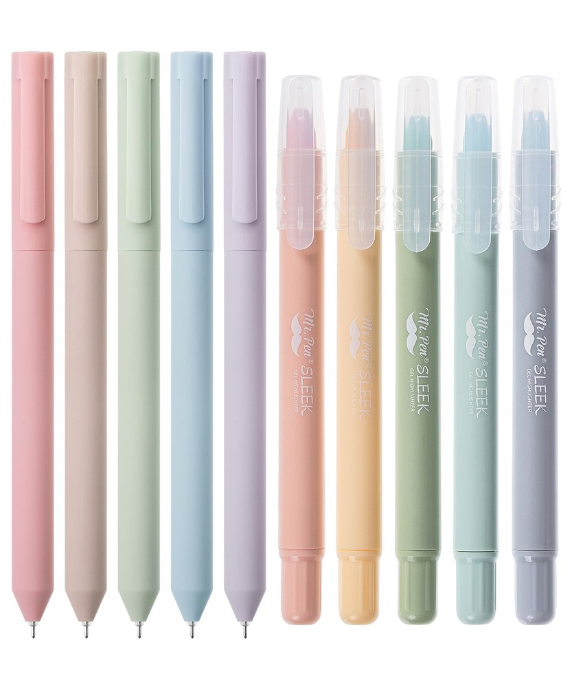 Mr. Pen- Bible Highlighters and Pens, 10 Pack, Gel Highlighters, Bible Highli...