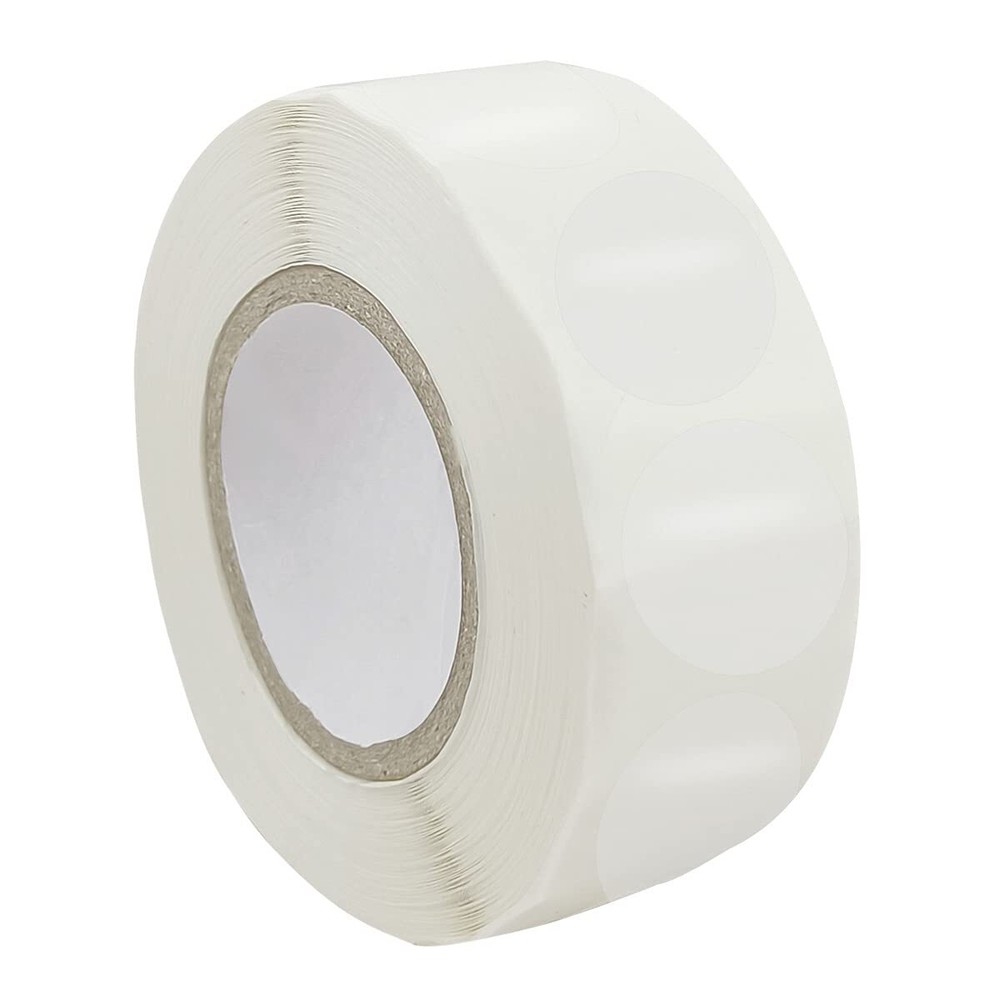 1000Pcs 1Inch Clear Package Seal Stickers Round Envelope Seals Wafer Seal Labels