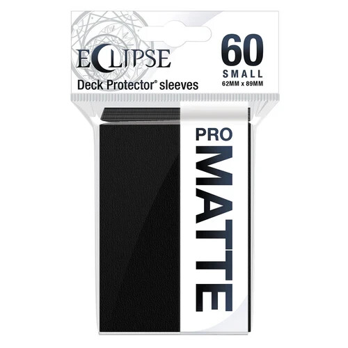 Ultra Pro Small Sleeves Eclipse Matte - Jet Black (60)