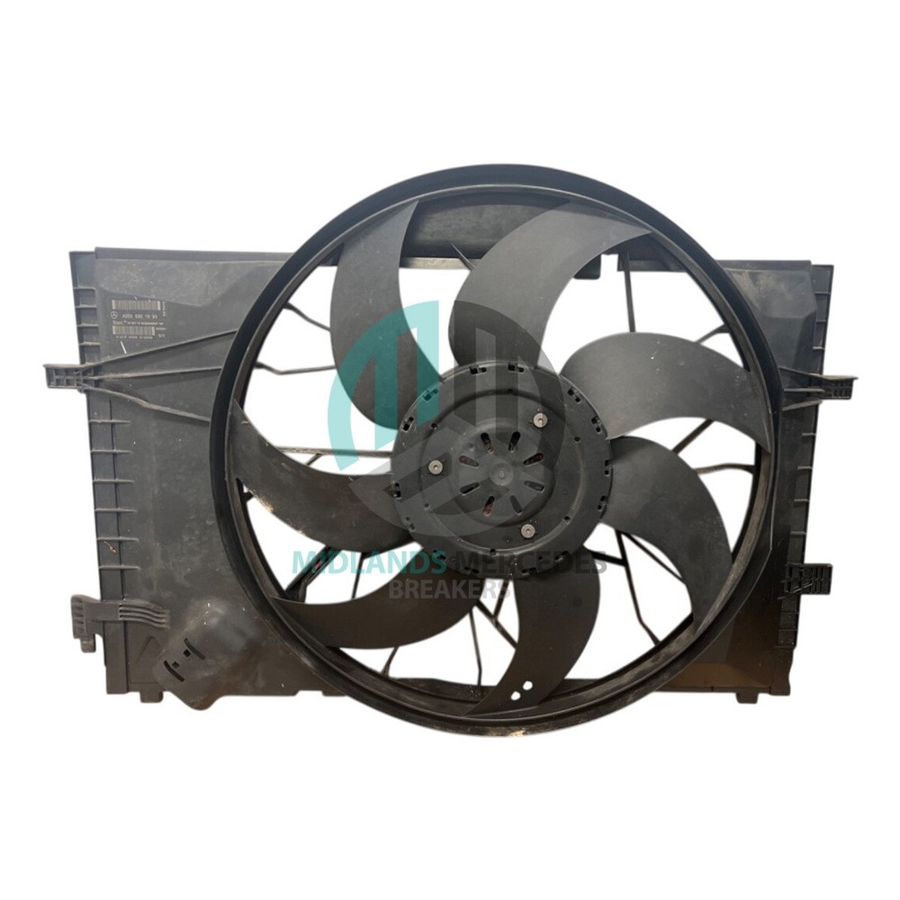 MERCEDES-BENZ CLK C Class W203 W209 Electric Radiator Fan & Cowling A2035001593