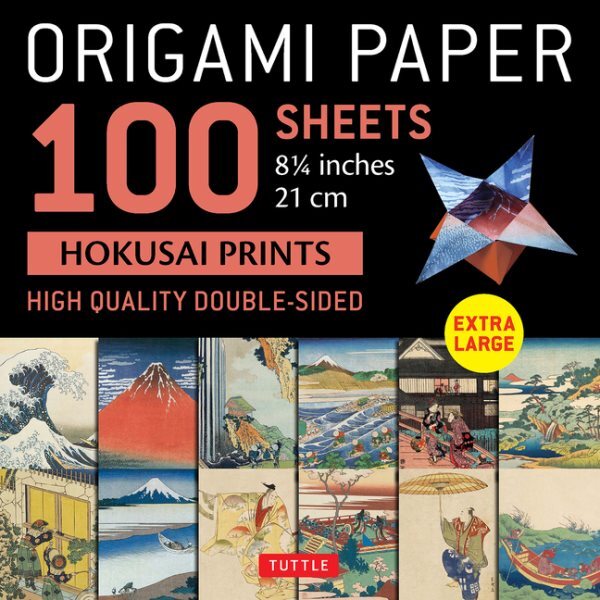 Origami Paper 100 Sheets Hokusai Prints : Extra Large Double-sided Origami Sh...