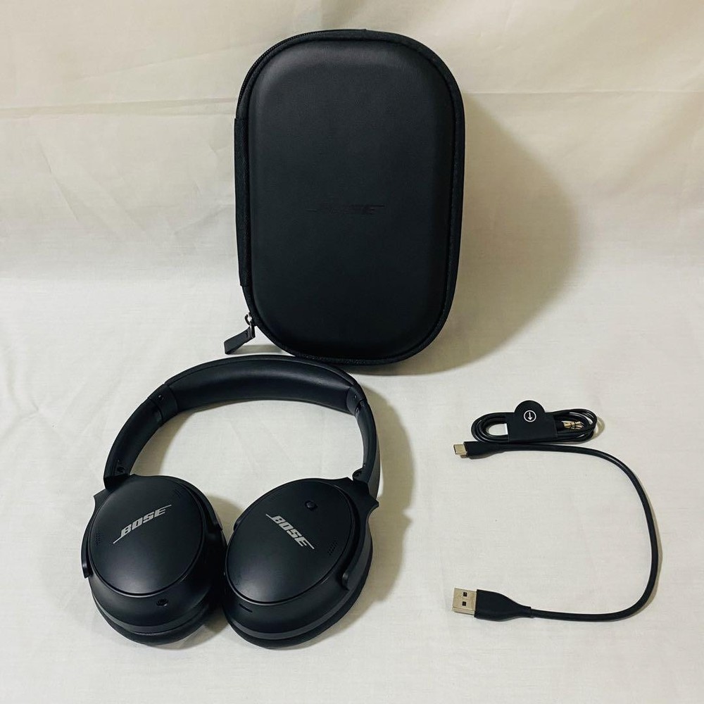Bose QuietComfort 45 Wireless Noise-Cancelling Headphones with Premium Sound and Comfort for All-Day Listening