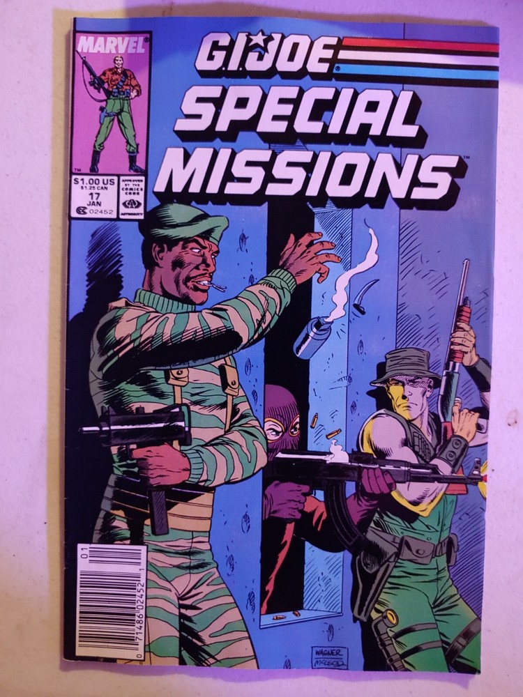 Marvel Comics GI Joe Special Missions No 17 All In A Night's Work Jan 1989