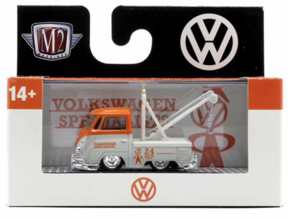 M2 MACHINES 1960 VW SINGLE CAB TOW TRUCK AUTO THENTICS 2025 R96