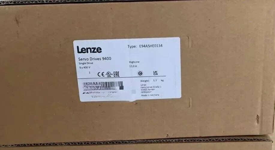 E94ASHE0134 NEW Sealed Lenze Servo Drives Series 9400 E94ASHE0134