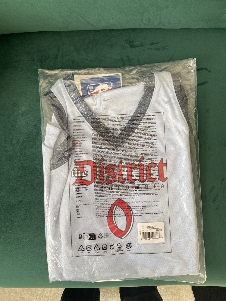 Bilal Coulibaly Washington Wizards City Edition jersey Youth XL