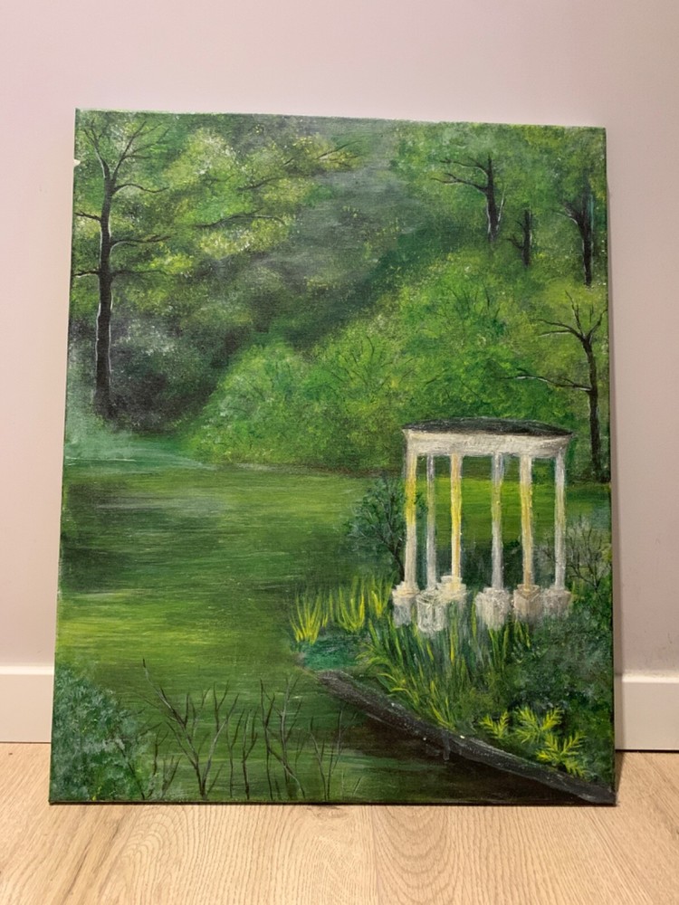 Stunning Nature Landscape Painting on High-Quality Canvas for Home Decor