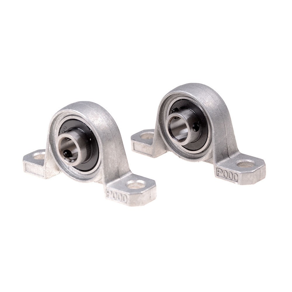 2Pcs 10mm Diameter Bore Ball Bearing Pillow Block Mounted Support KP000 h^a