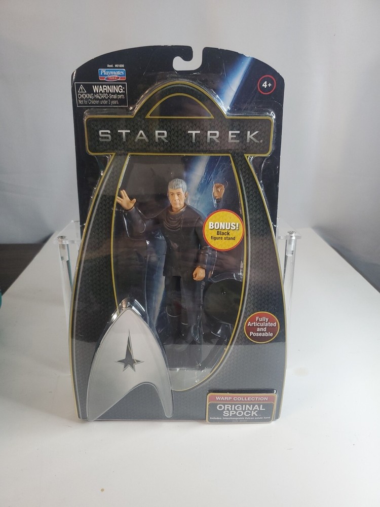 Star Trek Original Spock - Warp Collection - Action Figure (Playmates, 2009) New